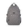 Studentský batoh OXY SCOOLER Grey Geometric pro školáky od 3. třídy 3