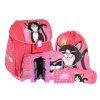 skolni batoh 5 dilny set smart 3d s led osvetlenim cat queen