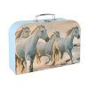 detsky kufrik horses light blue