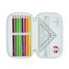 Školní penál Herlitz Cute Animals Zebra – 3 patra s výbavou1