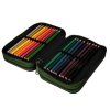 Vybavený školní penál Jumper Gradient Grass – 3 zipy, 3 patra, kompletní výbava2