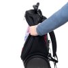 Školní a cestovní batoh na kolečkách Nikidom Roller UP Safari (19 l), Černý